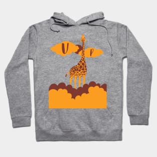 Up giraffe Hoodie